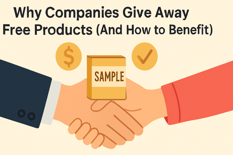 Why Companies Give Away Free Products