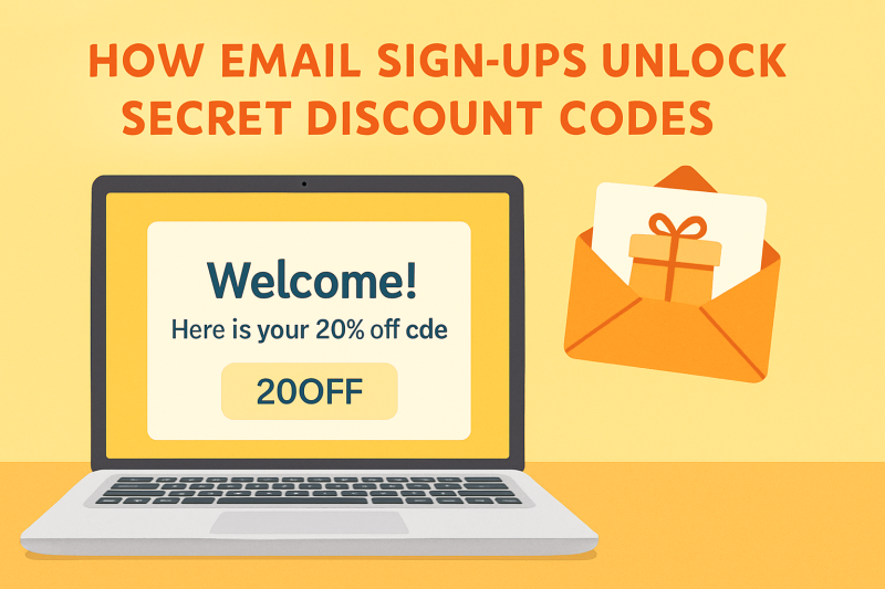 How Email Sign-Ups Unlock Secret Discount Codes