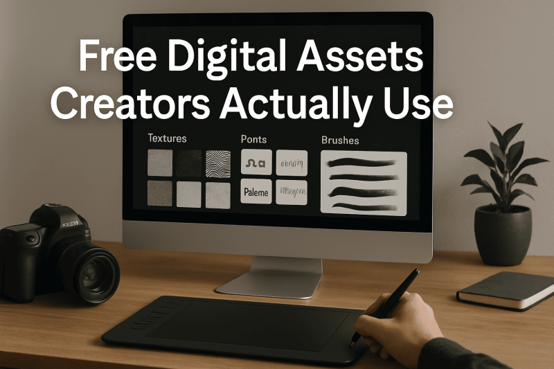 Free Digital Assets Creators Actually Use