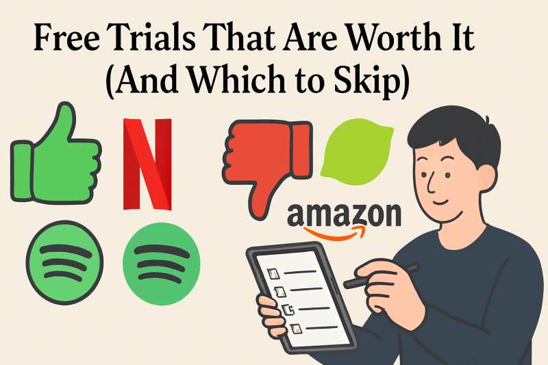 Free Trials That Are Worth It (And Which to Skip)