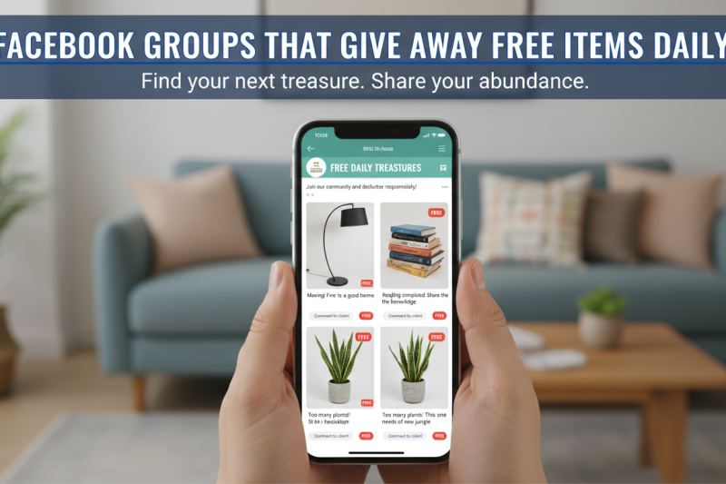 Facebook Groups That Give Away Free Items