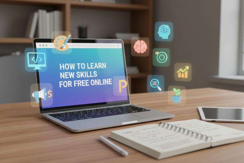 How to Learn New Skills for Free Online