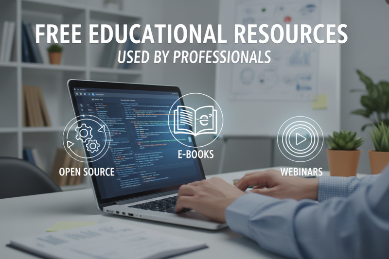 Free Educational Resources Used by Professionals