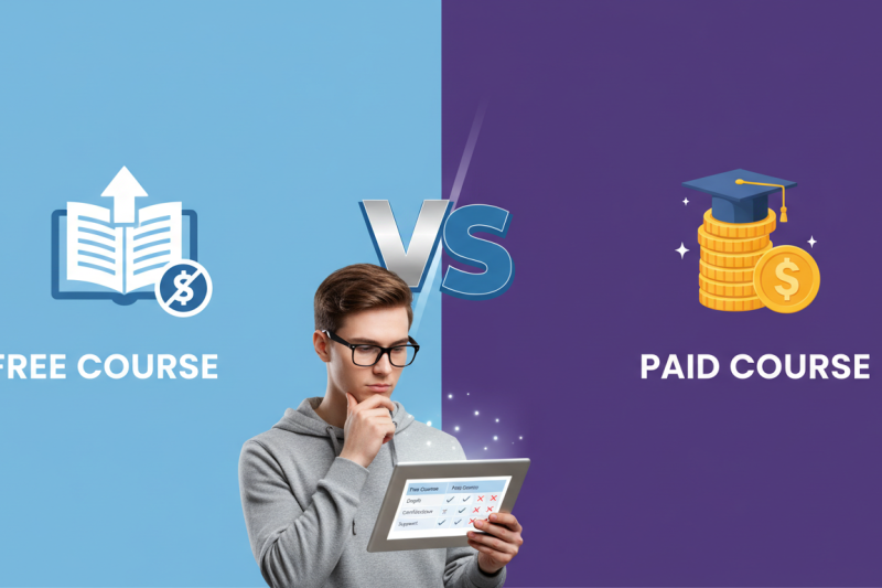 Are Free Courses as Good as Paid Ones?