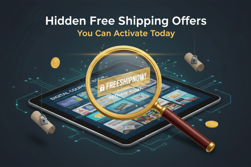 Hidden Free Shipping Offers You Can Activate